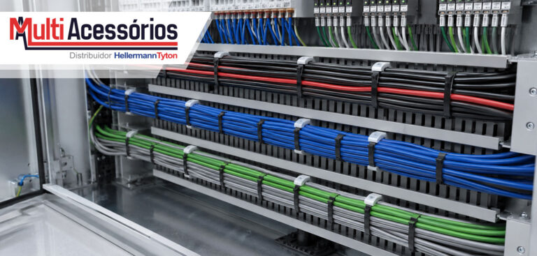 Como organizar cabos de internet, energia e automação corretamente